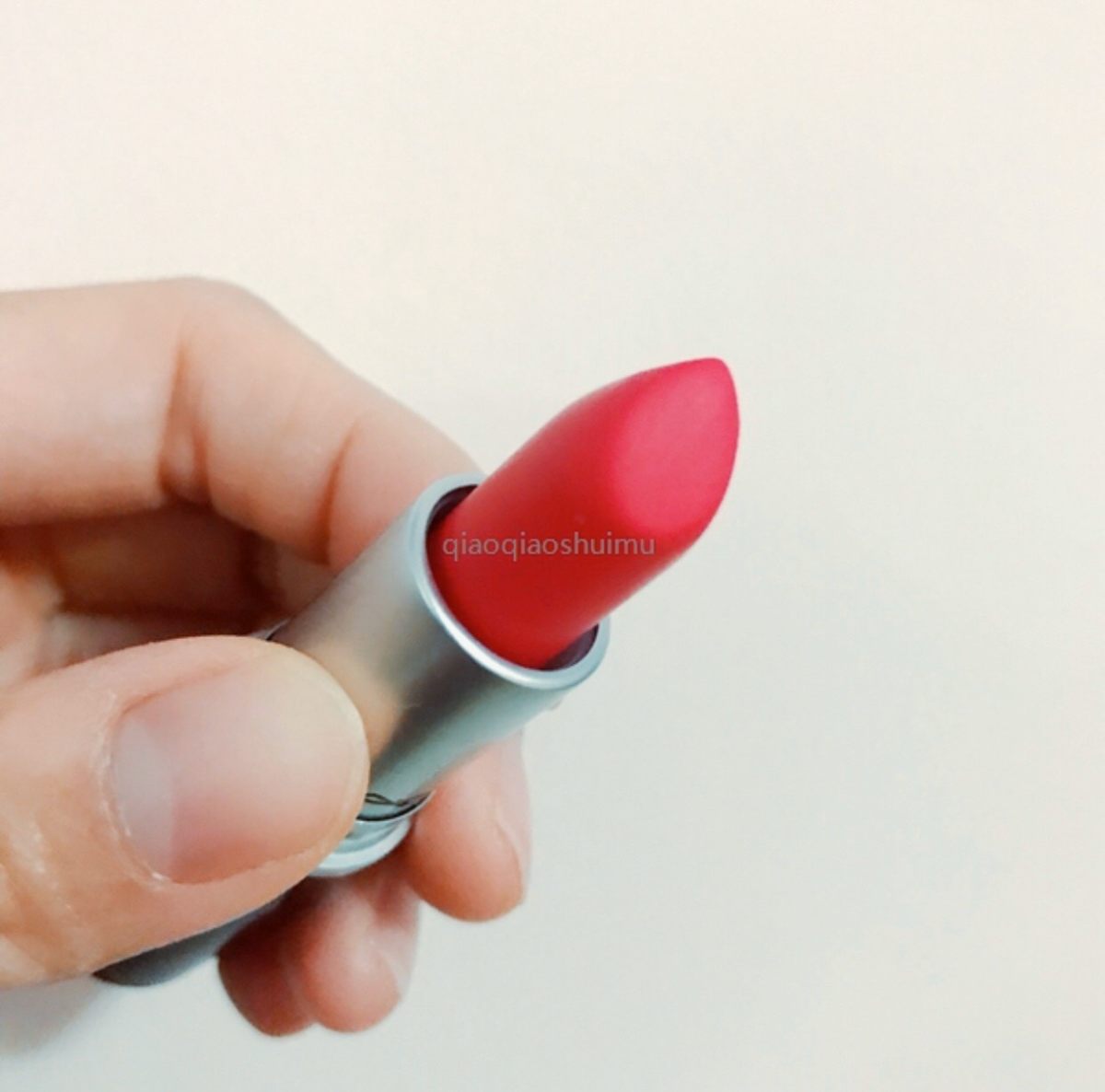 怎样化解这支超美的玫红色的干？我成功啦😁 Mac口红里，最