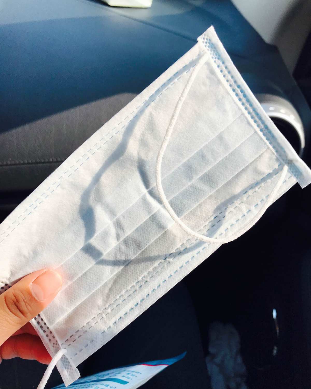 感谢55 口罩收到了 虽然现在**店能买了 但是看到口罩😷