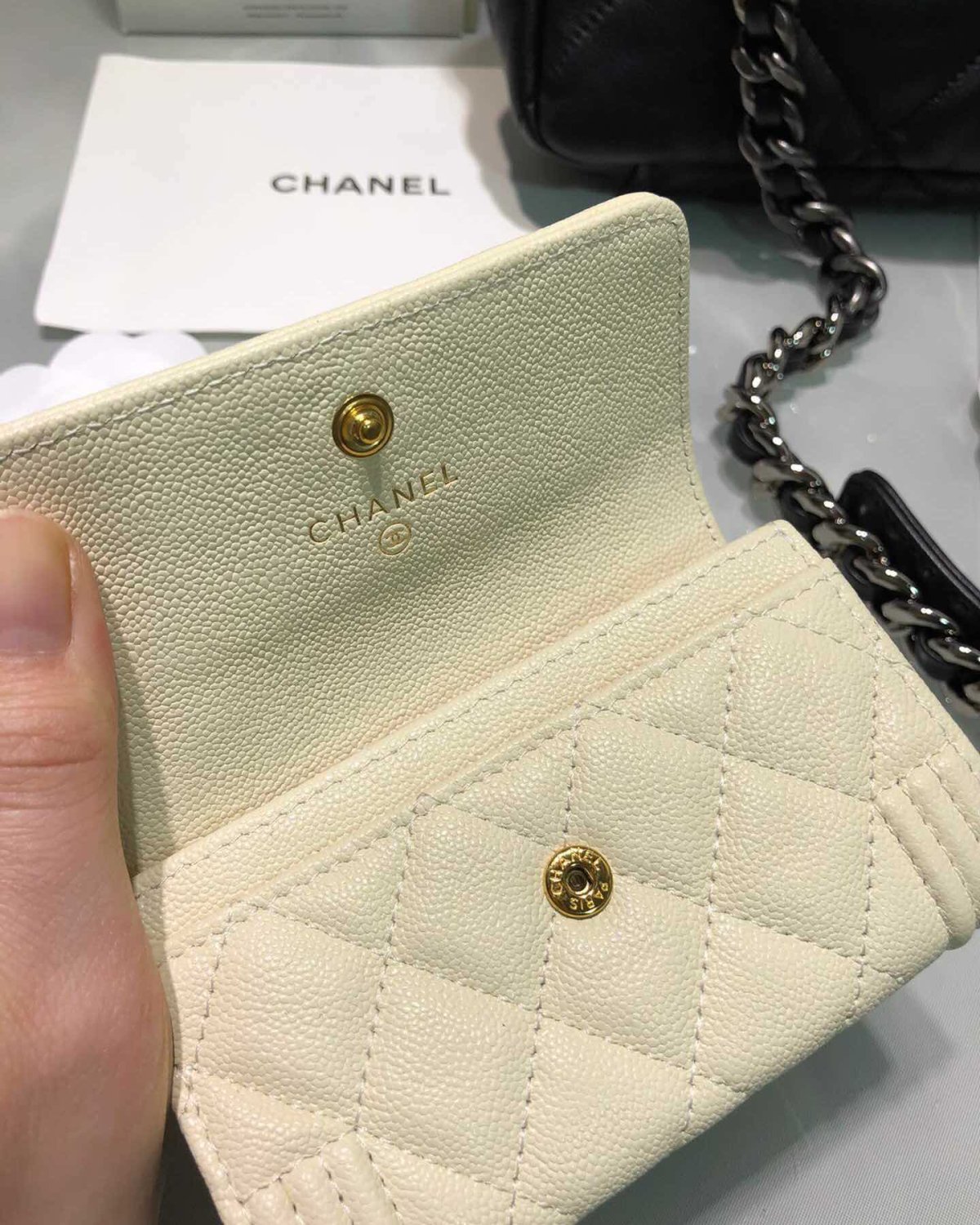 CHANEL 钱包 小巧精致 实拍如图
