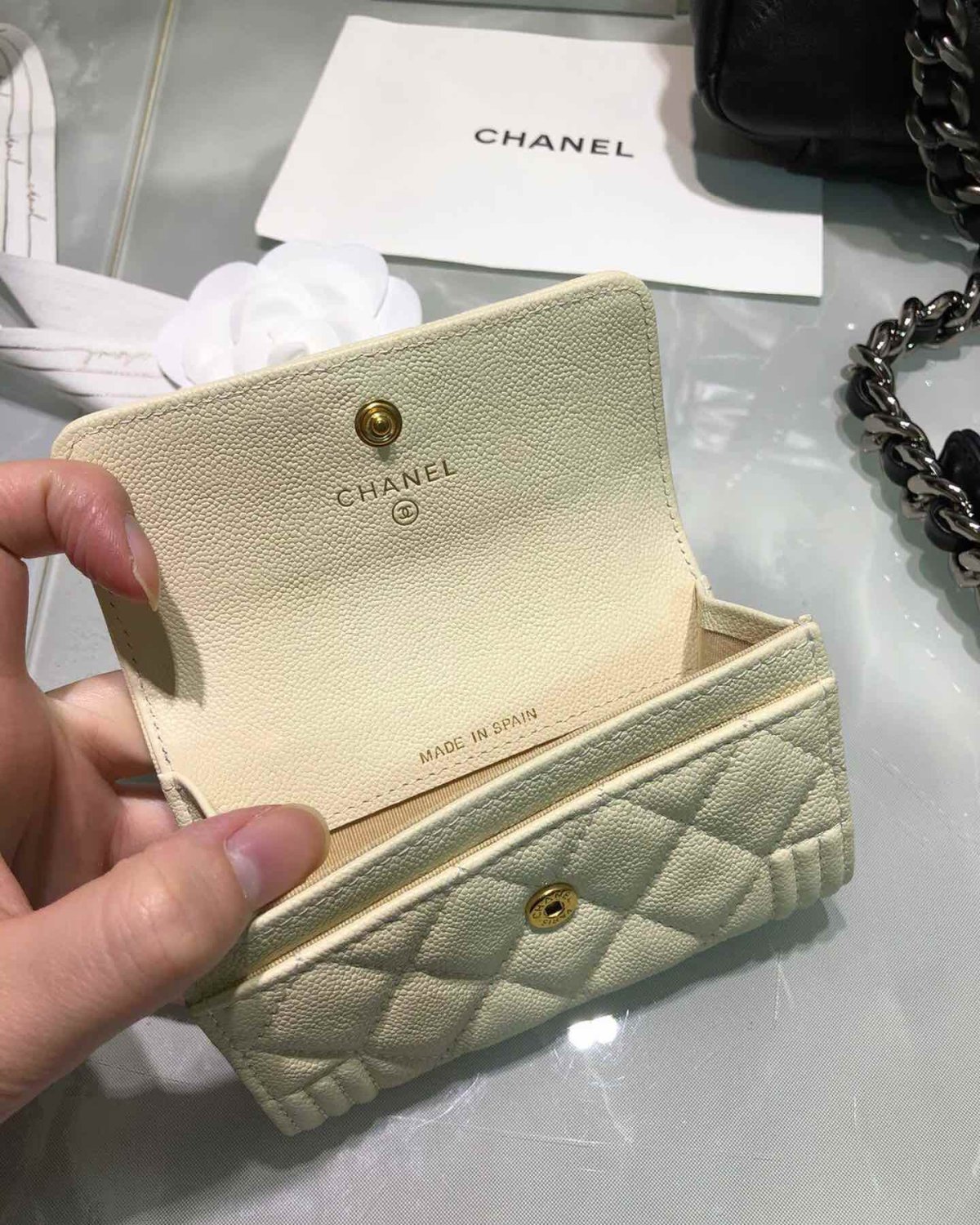 CHANEL 钱包 小巧精致 实拍如图
