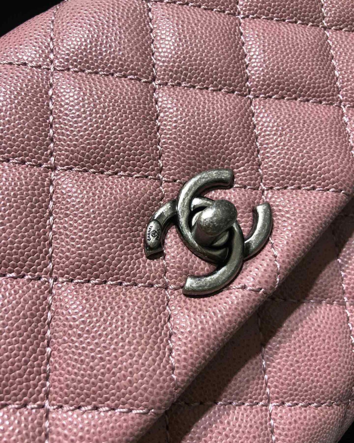 粉粉嫩嫩 满满的少女心 实拍Chanel coco hand