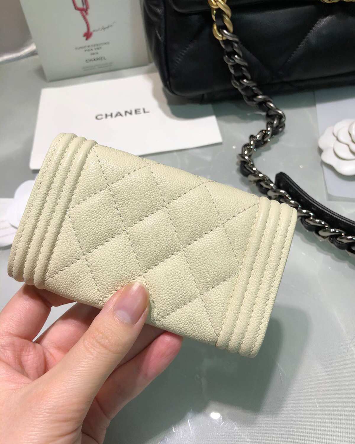 CHANEL 钱包 小巧精致 实拍如图