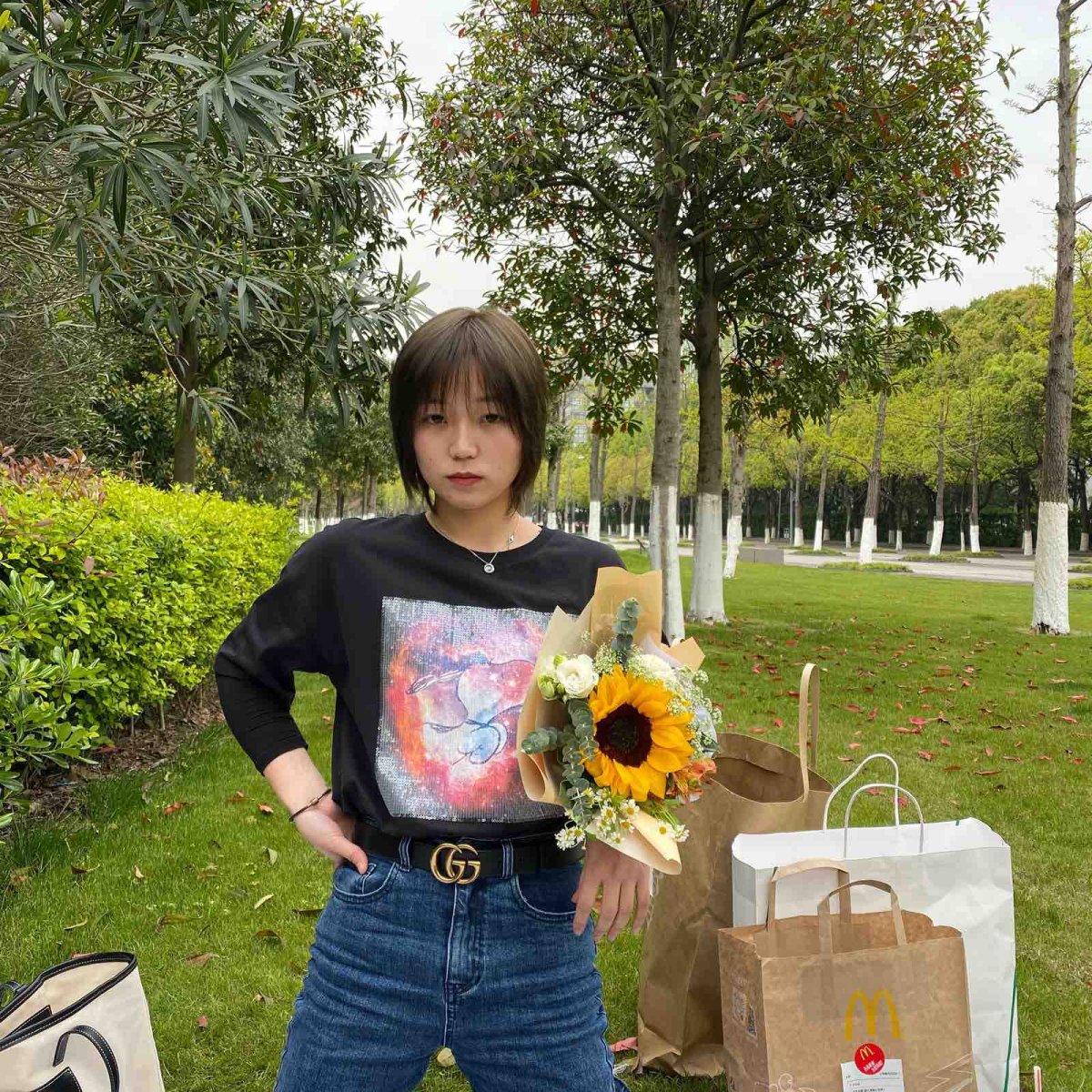 #春日最in穿搭#去野餐吧！要不然辜负了这期待已久的春日！☺