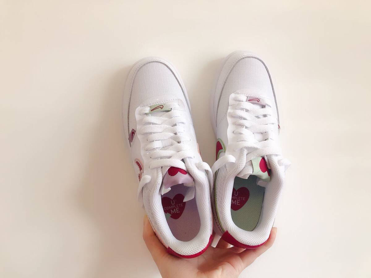 Nike court vision情人节限定晒单 一眼相中的