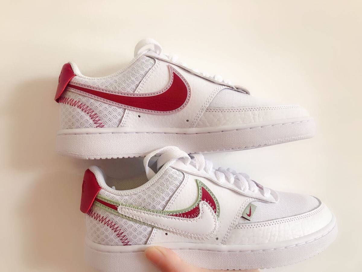 Nike court vision情人节限定晒单 一眼相中的