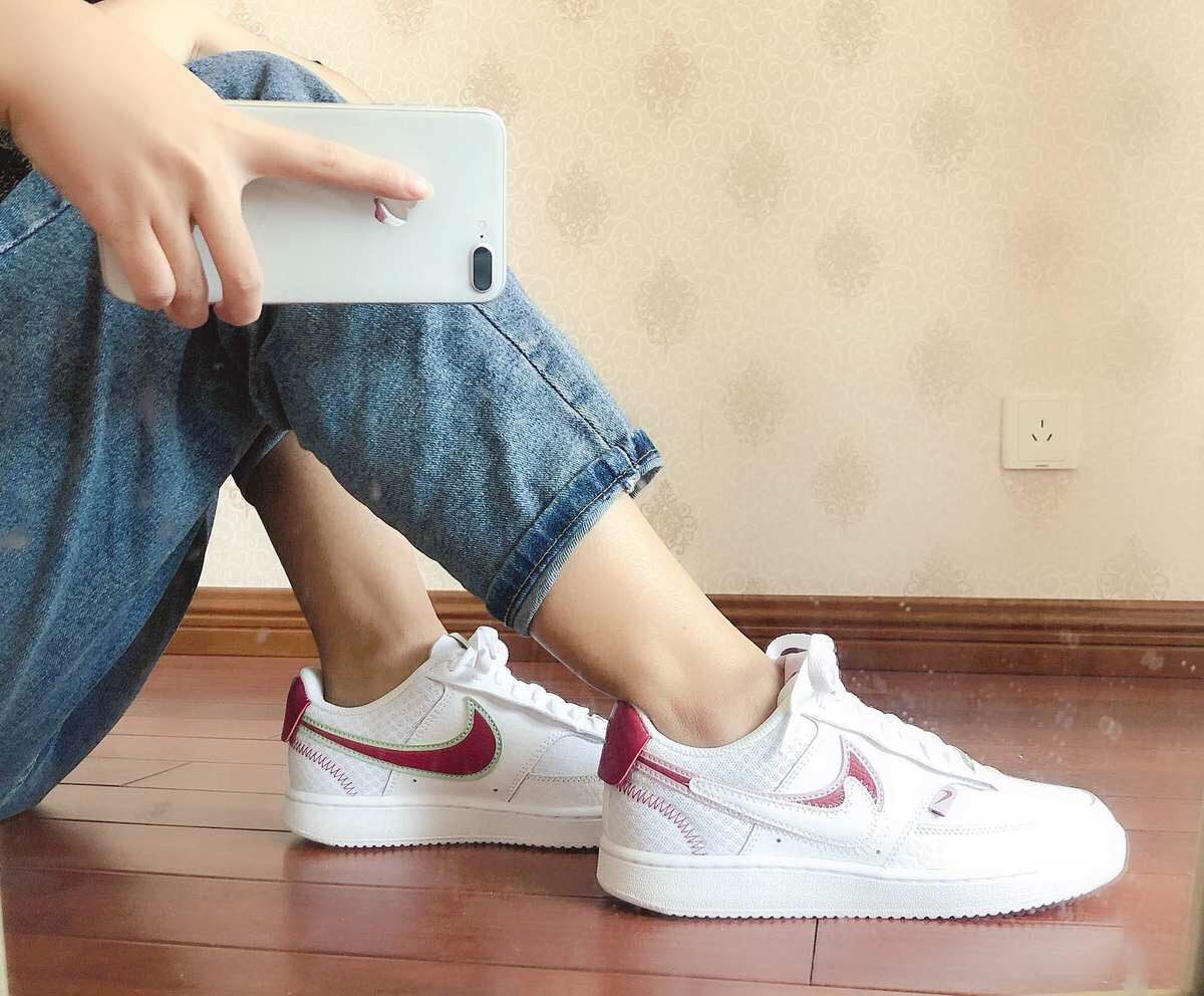 Nike court vision情人节限定晒单 一眼相中的