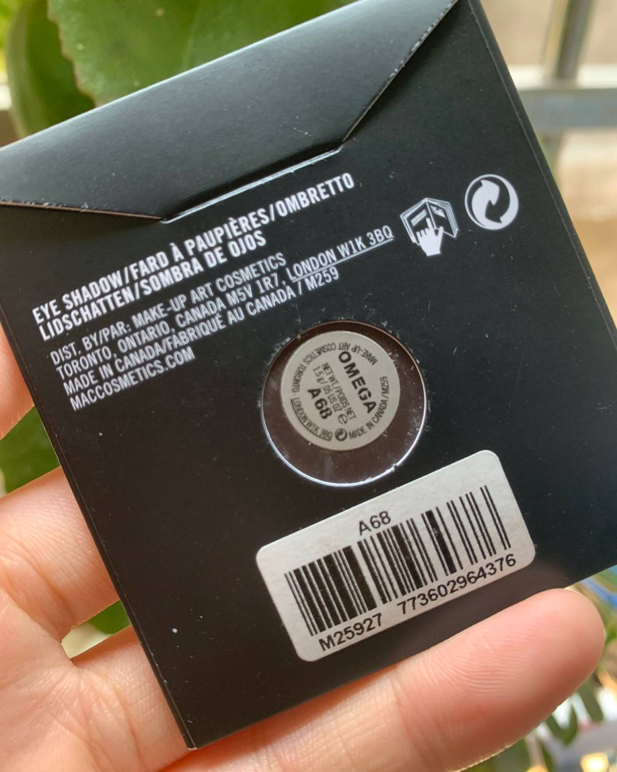 我在 试色大王 活动中获得了由可乐送转运赞助的mac 的om