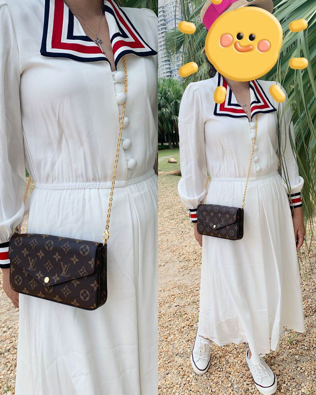 Louis Vuitton/路易威登三合一  尺寸： 21.