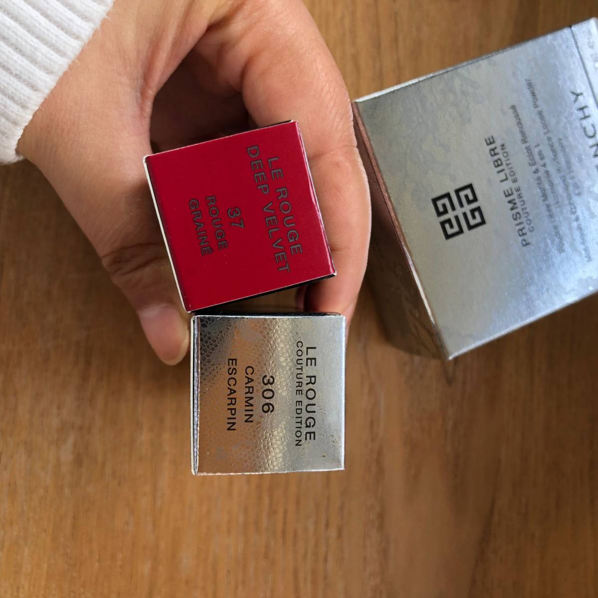 纪梵希散粉和口红到货！  经历上次perfume’s clu