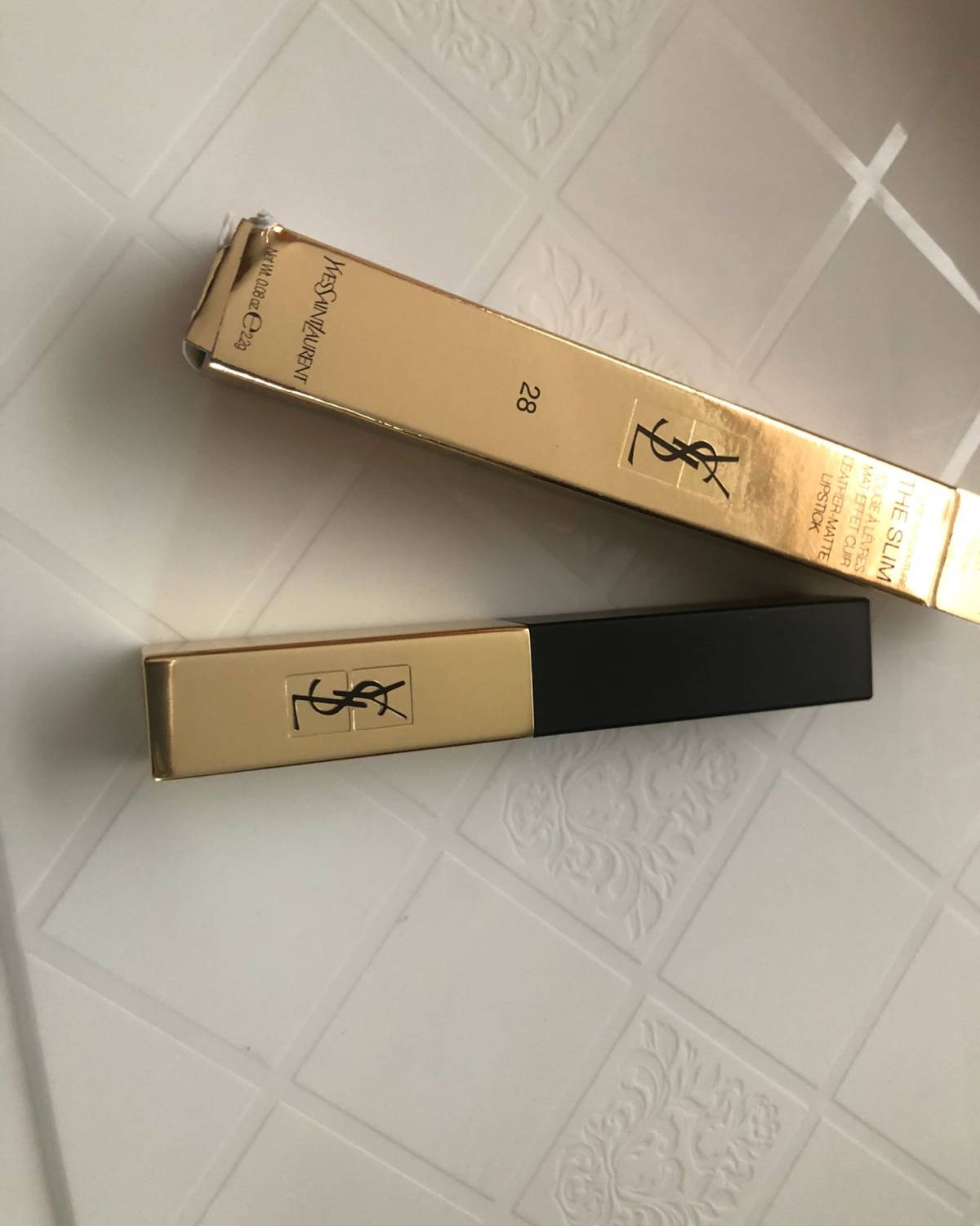 #中环转运精品线疫情期间不停运，尼曼百货YSL小金条新色号2