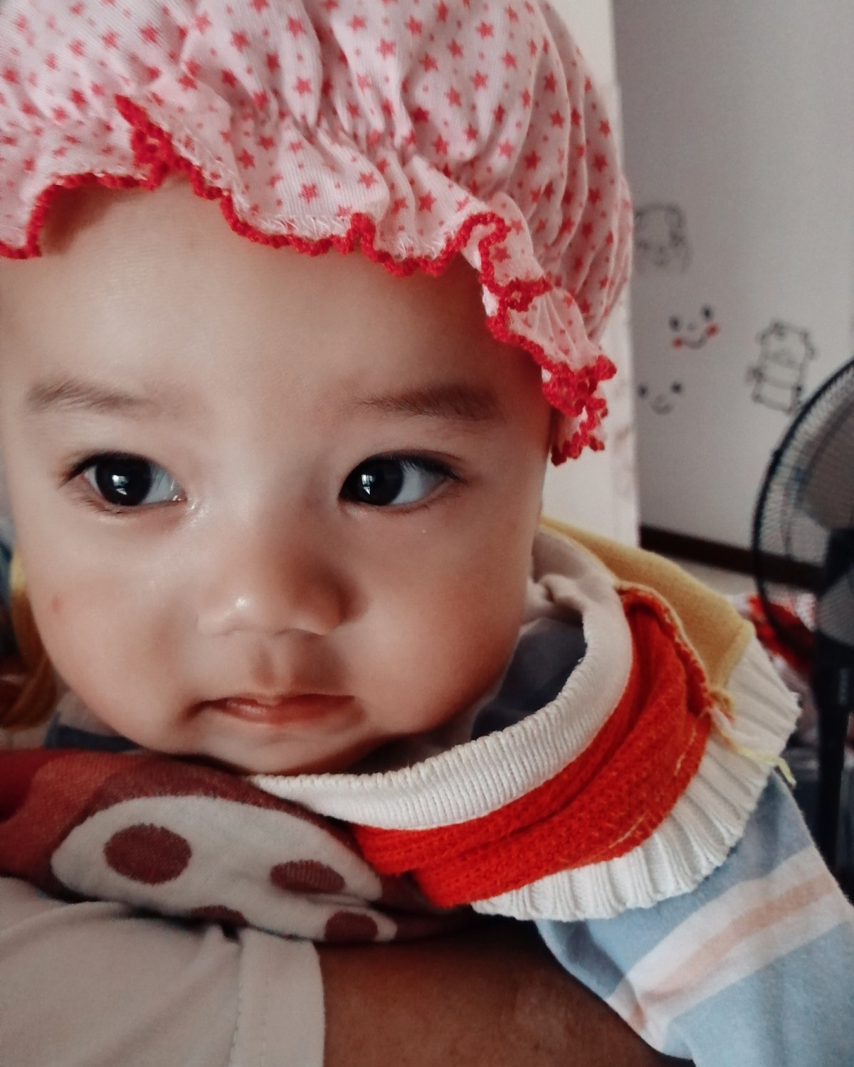 最美笑脸绽放六一，响应活动号召，来晒一晒 图一是之前2个月肺