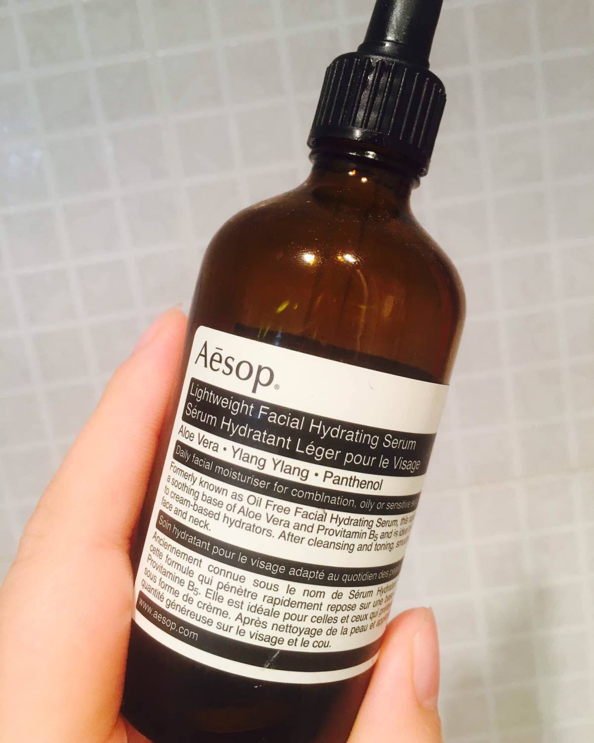 用到空瓶是真爱——Aesop 伊索**精华 这款精华是和闺蜜