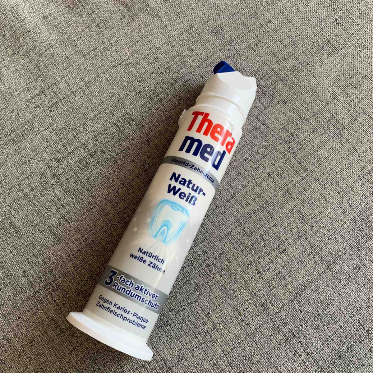 Thera med牙膏 再也用不完的牙膏 🍇日常状态：有龋