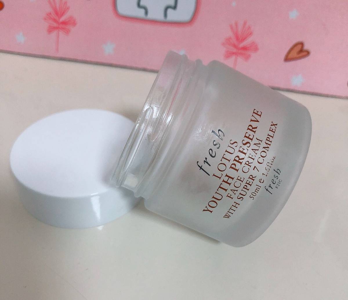 我的空瓶——Fresh莲花面霜 🌼🌼🌼🌼🌼🌼  