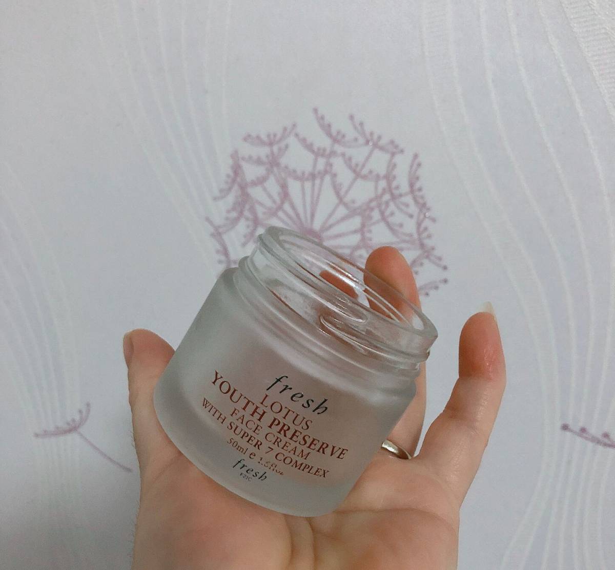 我的空瓶——Fresh莲花面霜 🌼🌼🌼🌼🌼🌼  