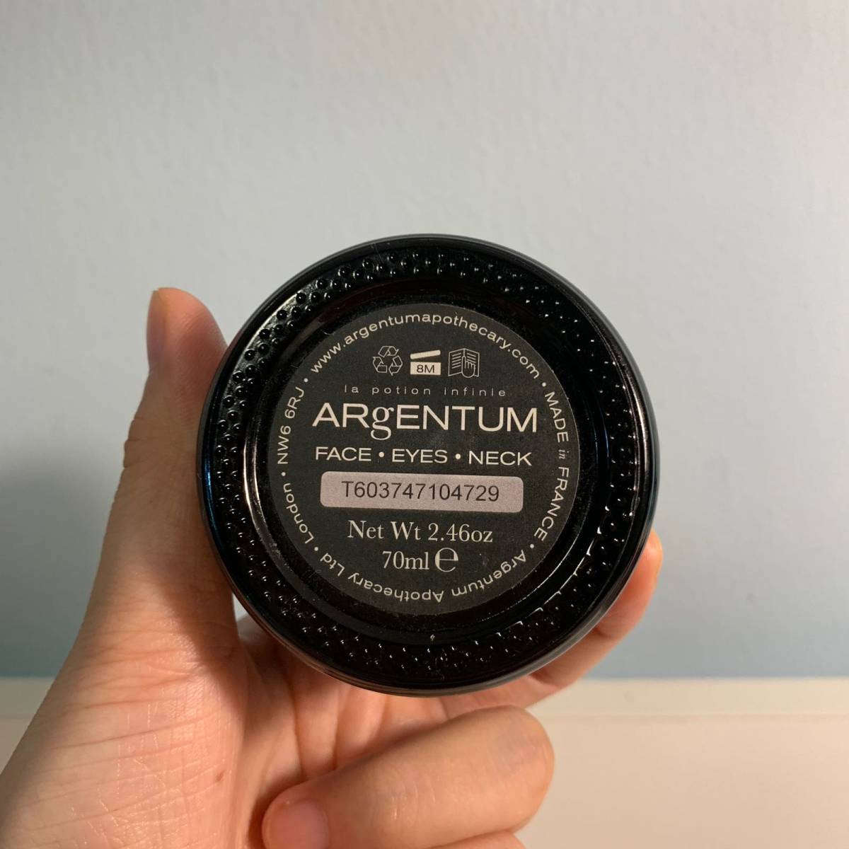argentum银霜 暂不回购的一款面霜 🍎肤质：混合偏干