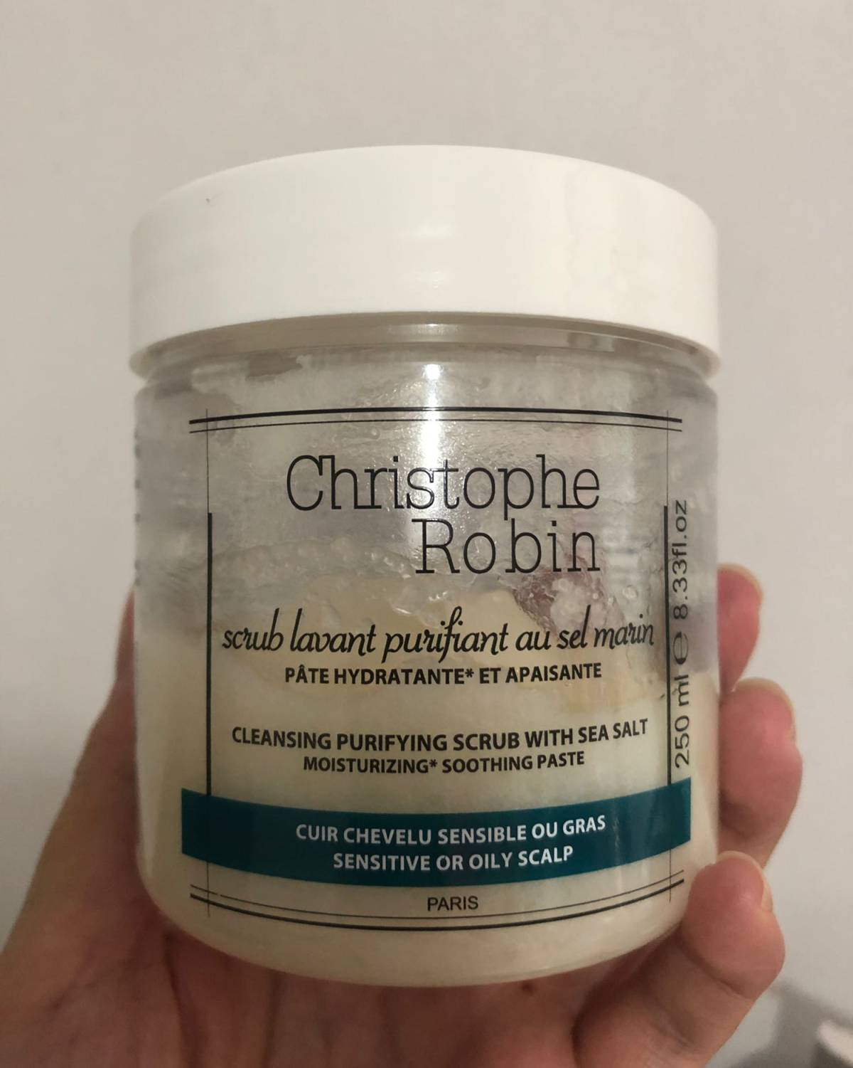 #空瓶有理#  Christophe Robin 海盐舒缓头