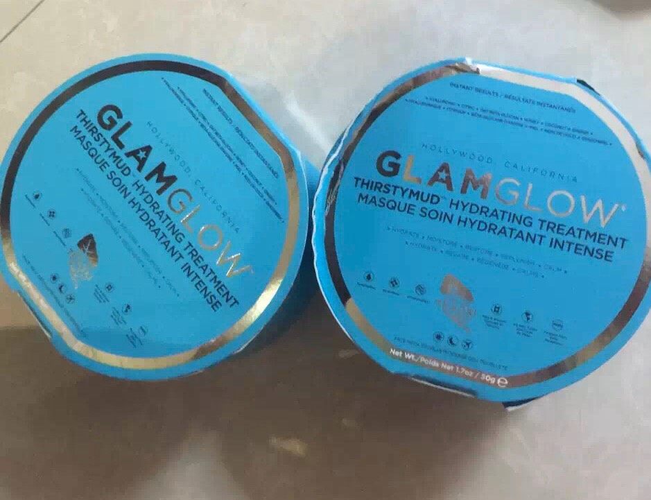 我的空瓶——GlamGlow格莱魅发光面膜蓝罐套装  🌸这