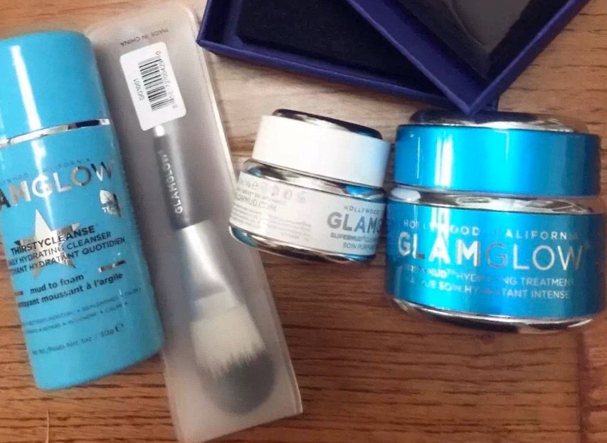 我的空瓶——GlamGlow格莱魅发光面膜蓝罐套装  🌸这