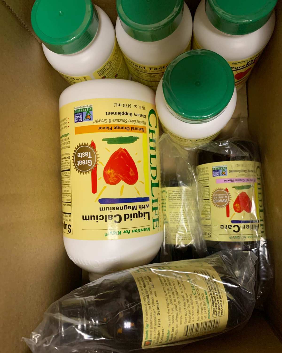 今天 通过55海淘在iHerb囤的童年时光到货啦！ ⚠️以前