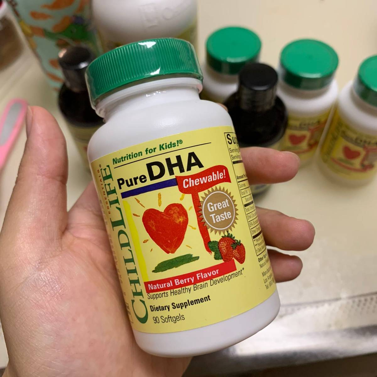 今天 通过55海淘在iHerb囤的童年时光到货啦！ ⚠️以前