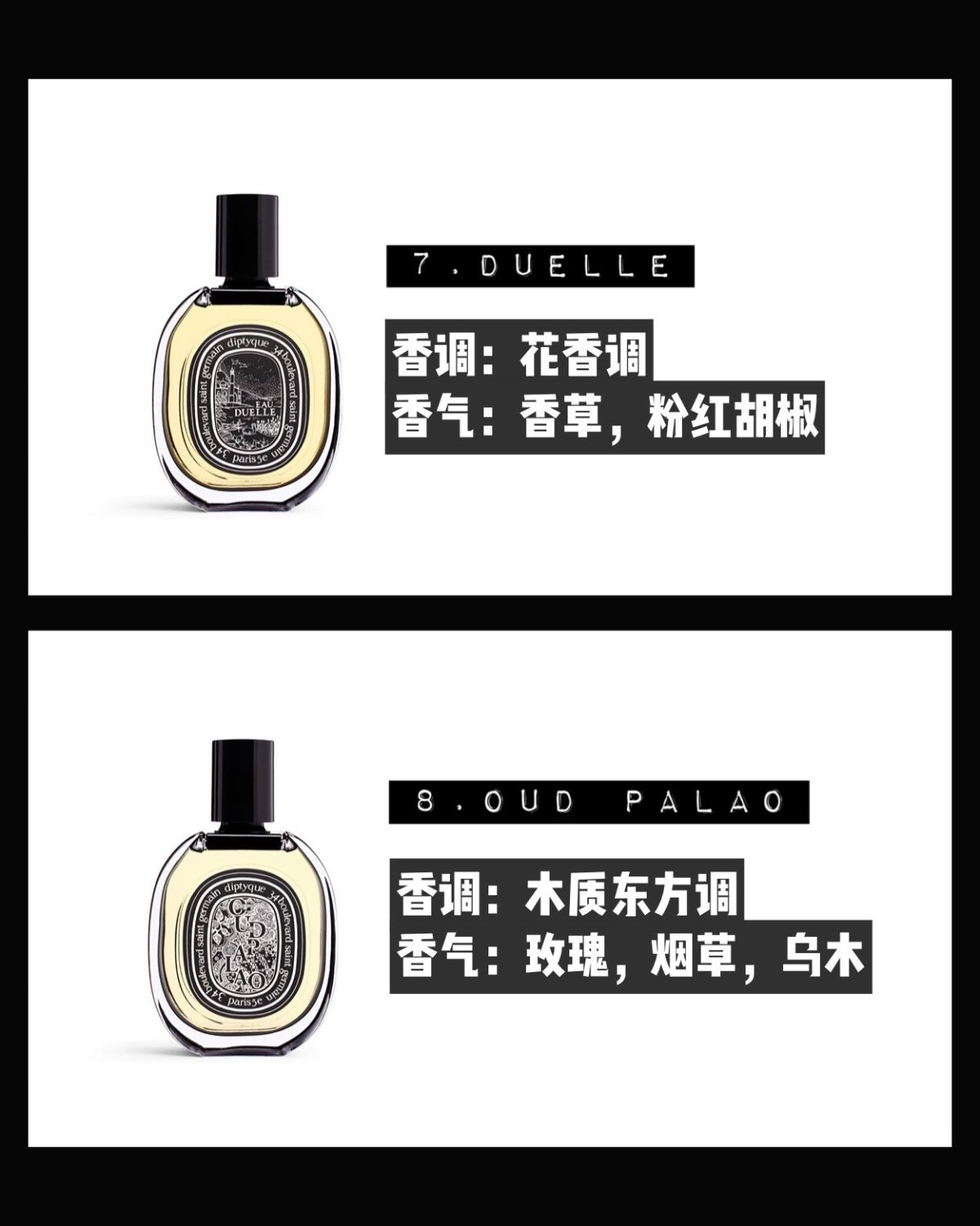 Diptyque蒂普提克最畅销的十款香水🔥top10  D