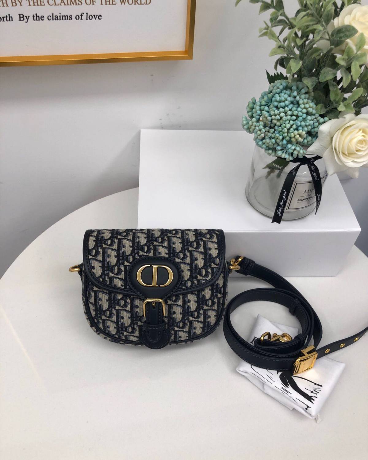 Dior bobby 2020早秋新款复古包mini小号闪亮
