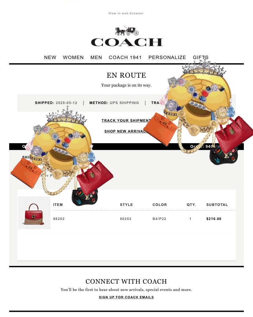 润东国际快线美私Coach超快收货~Coach稳稳的~ 之前