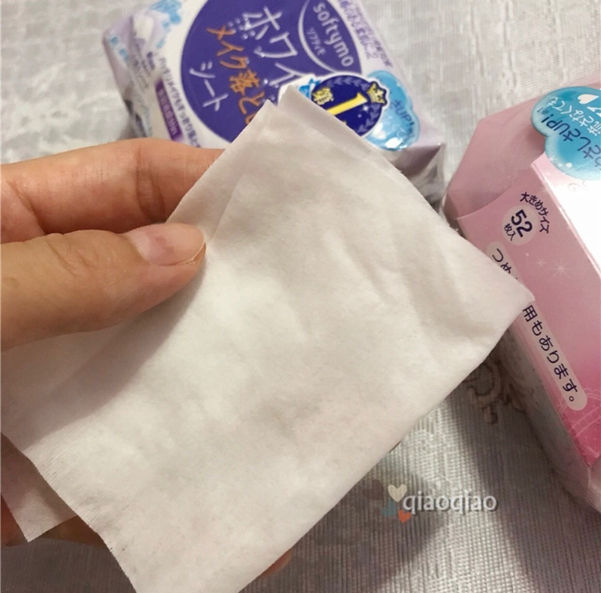 💧下这款高丝旗下的Softymo卸妆巾💧 购于：日本亚马