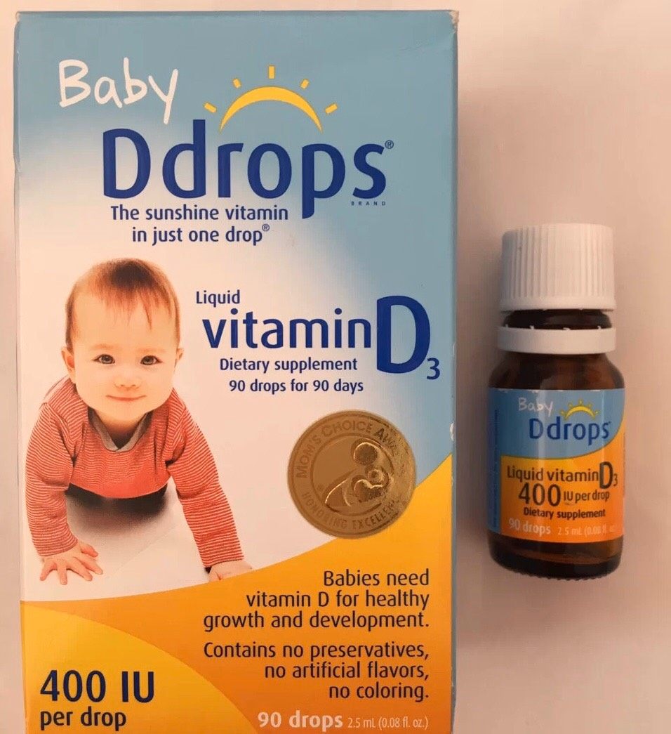baby ddrops维生素婴儿童d3滴剂  🌼这款是朋友