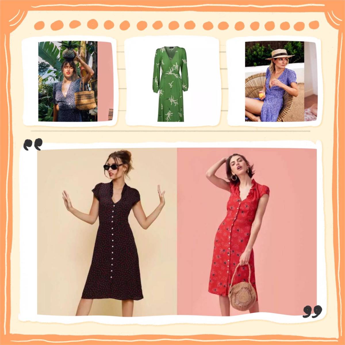 盘点10个小众仙女裙品牌，夏天就要美美哒🥰（上）  迷人的