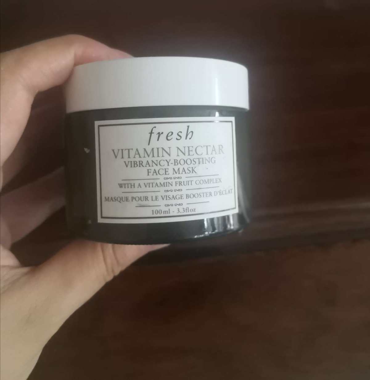 🌟Fresh果萃面膜 day1 本人不爱喝水，肤质是混油、