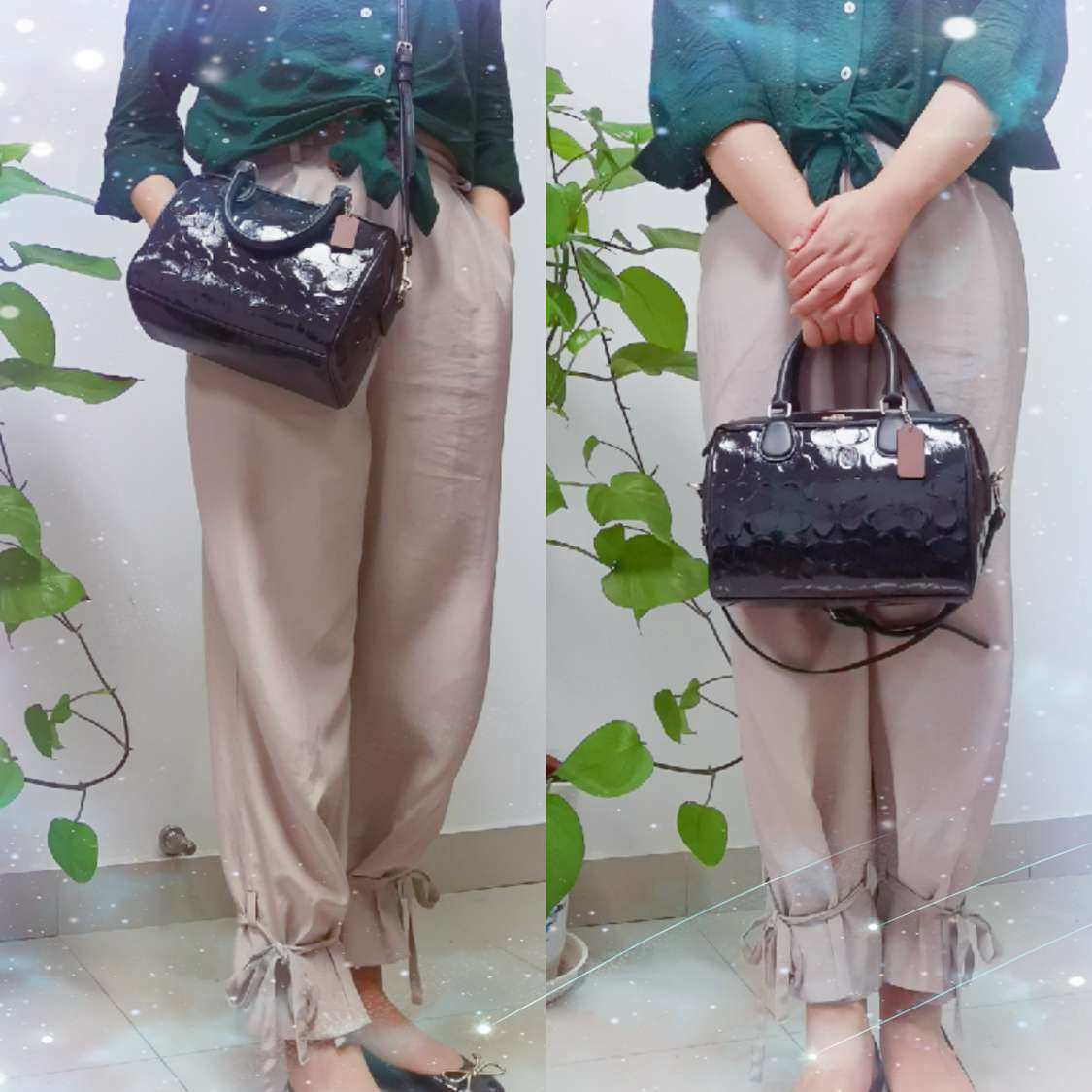 秀奖品啦秀奖品～coach保龄球包来露脸咯 我在晒空瓶活动中