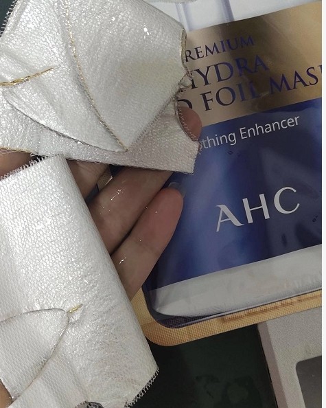 不太聪明的亚子，跟风入了ahc钢铁侠面膜😎️  👸️本人