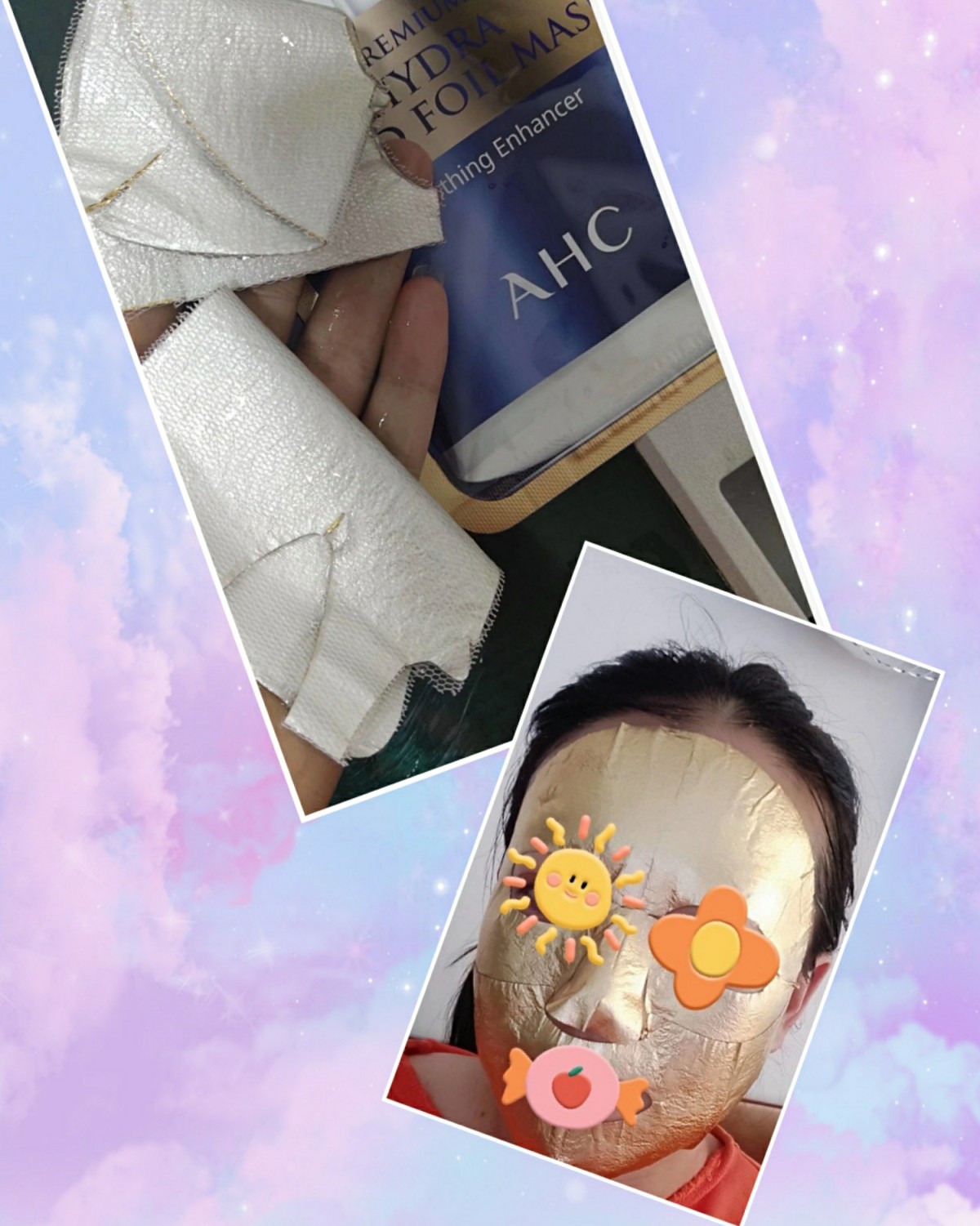 不太聪明的亚子，跟风入了ahc钢铁侠面膜😎️  👸️本人