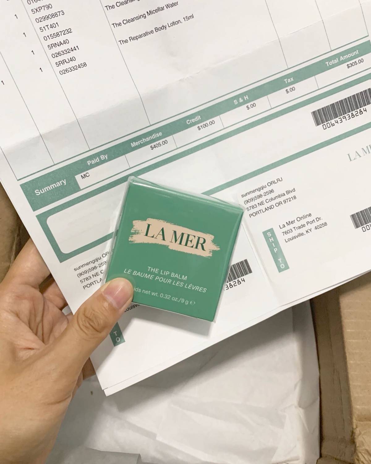 开箱验货！Lamer 海蓝之谜美国官网  分享的有些迟，这还