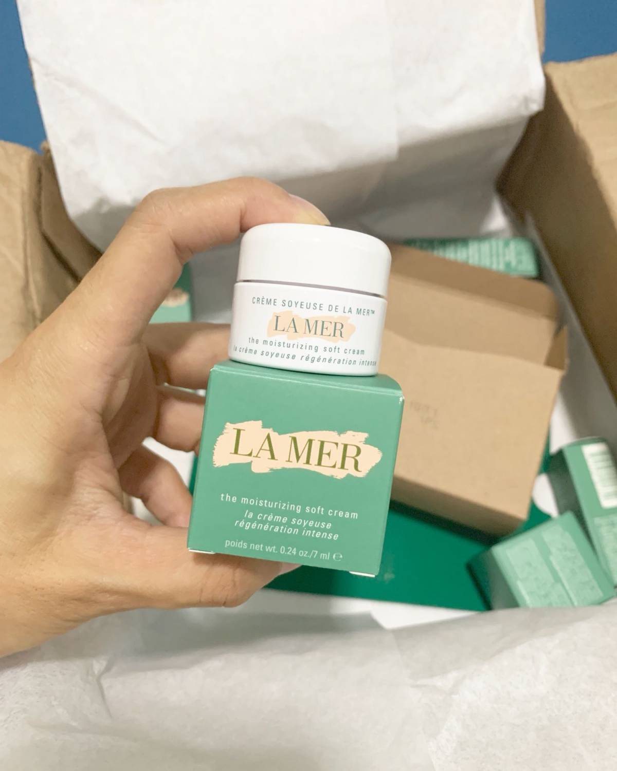 开箱验货！Lamer 海蓝之谜美国官网  分享的有些迟，这还