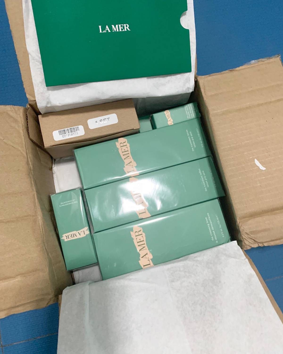 开箱验货！Lamer 海蓝之谜美国官网  分享的有些迟，这还