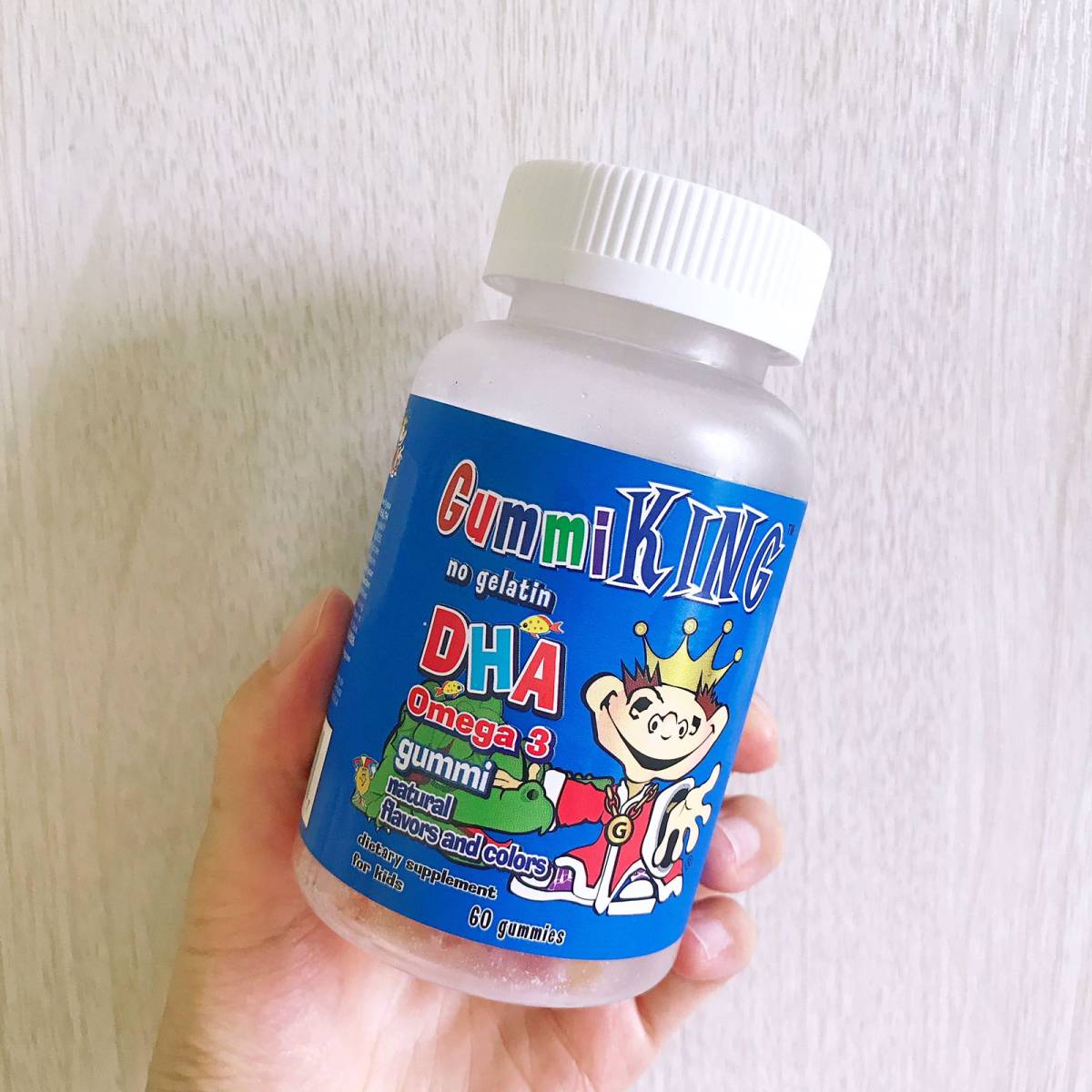 帮助宝宝补充DHA的Gummiking DHA Omega3