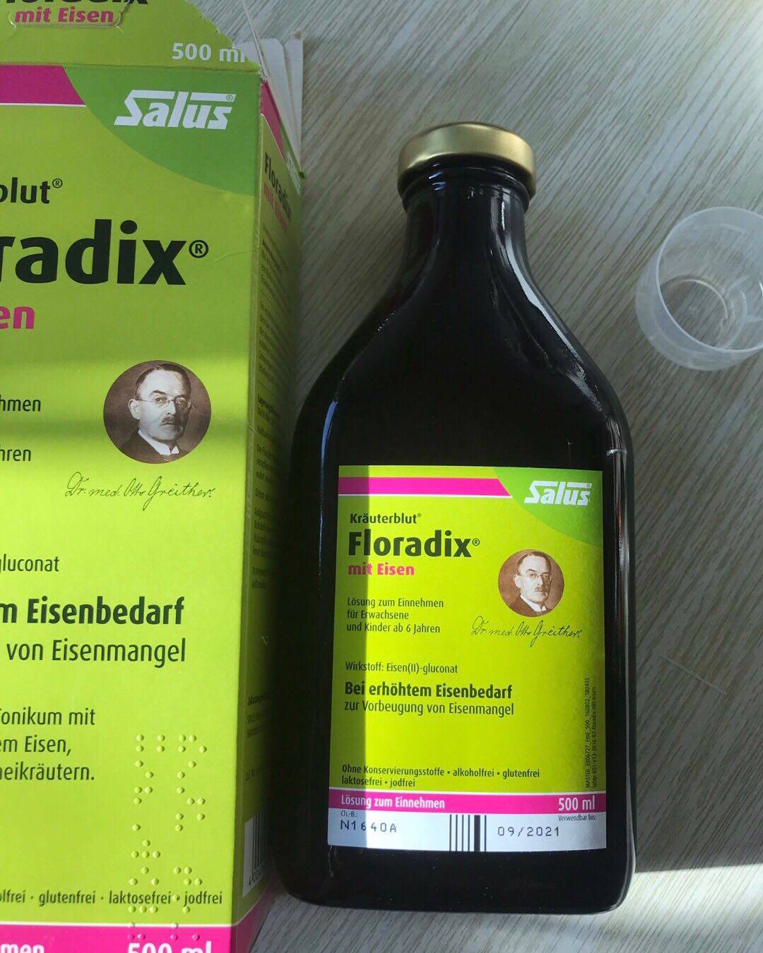 Salus Floradix 铁元补铁营养液  我的孕期补血