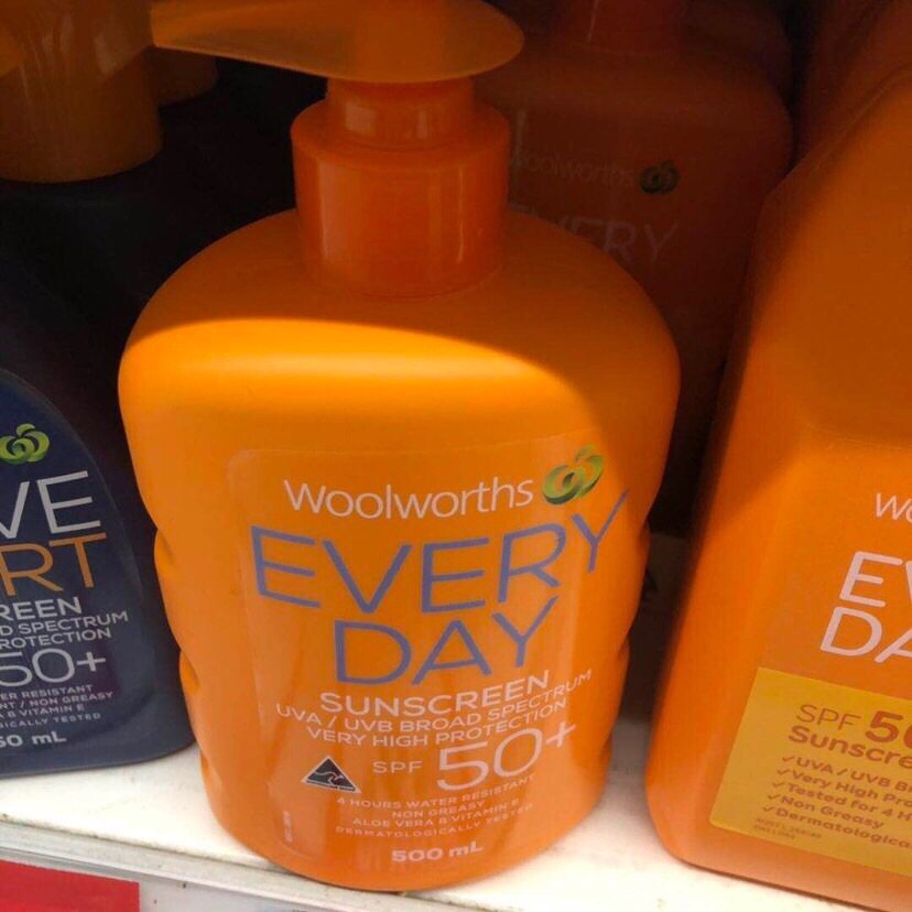 澳洲的Woolworths出了自己品牌的霜，整整1升的含量，