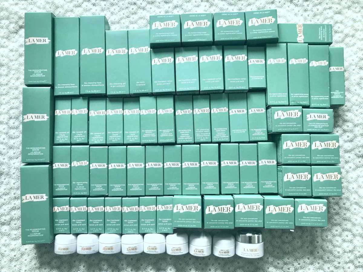 #小样不嫌多# 来自海蓝之谜美国官网的小样 我的lamer小