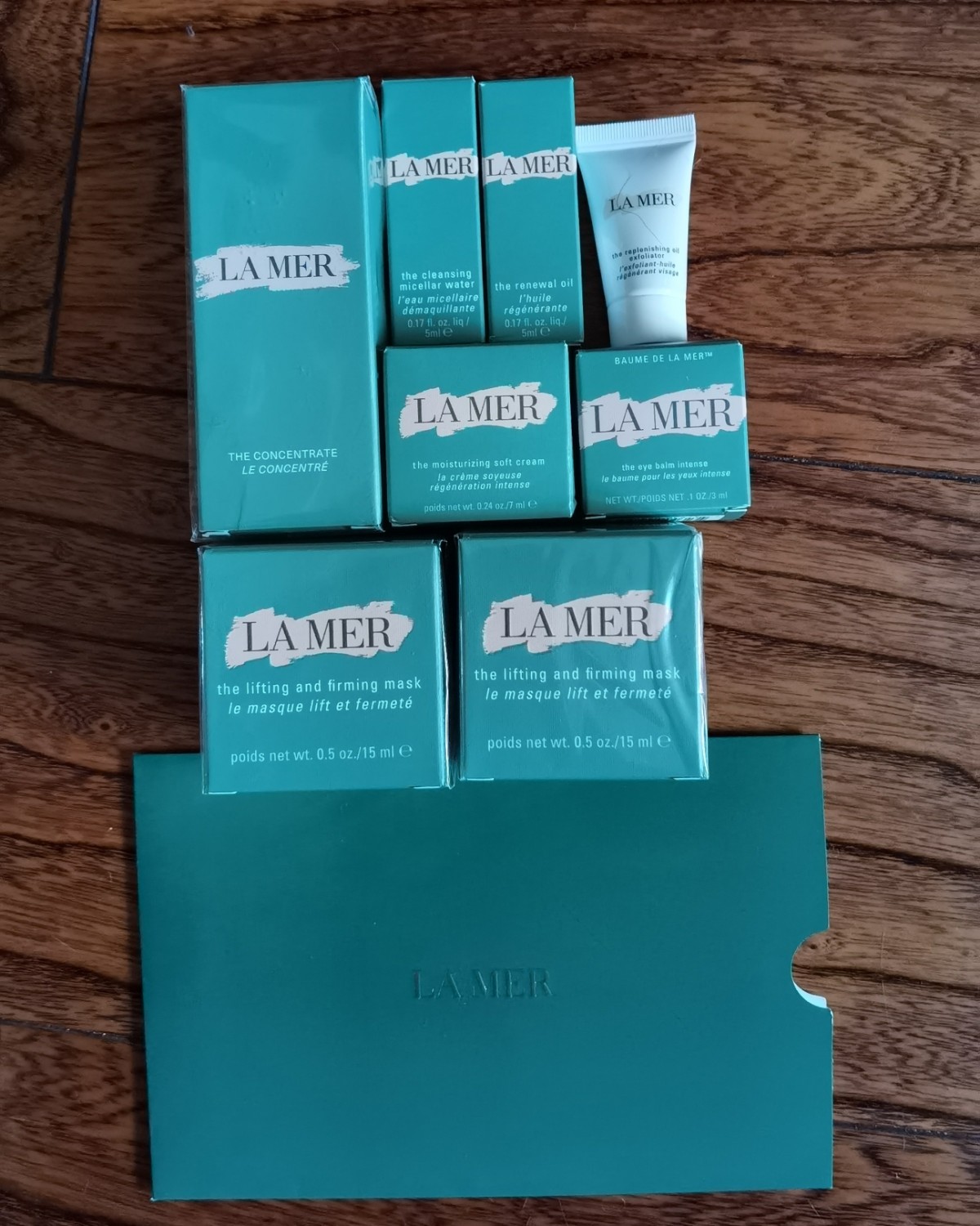 #小样不嫌多# 来自海蓝之谜美国官网的小样 我的lamer小