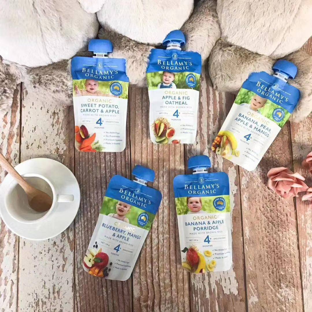 澳洲的宝宝辅食，你家的宝宝吃过了吗？宝宝4个月就可以添加辅食