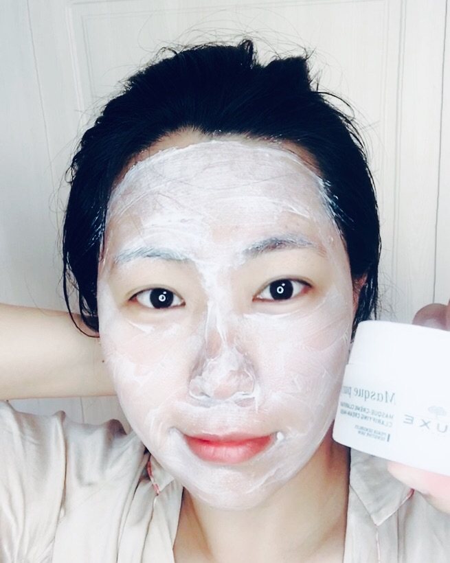 清洁面膜的一天🧹 今儿翻nuxe的牌子 我很喜欢这牌 从眼
