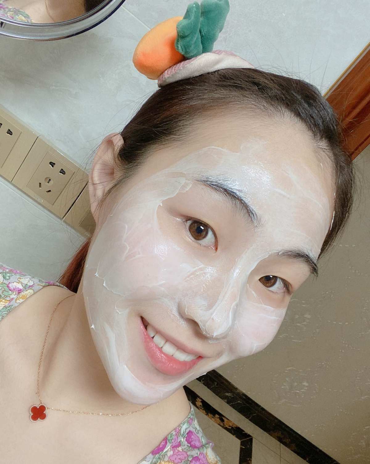 D3第三天面膜打卡 今天打开的是：德国kneipp 百合花保