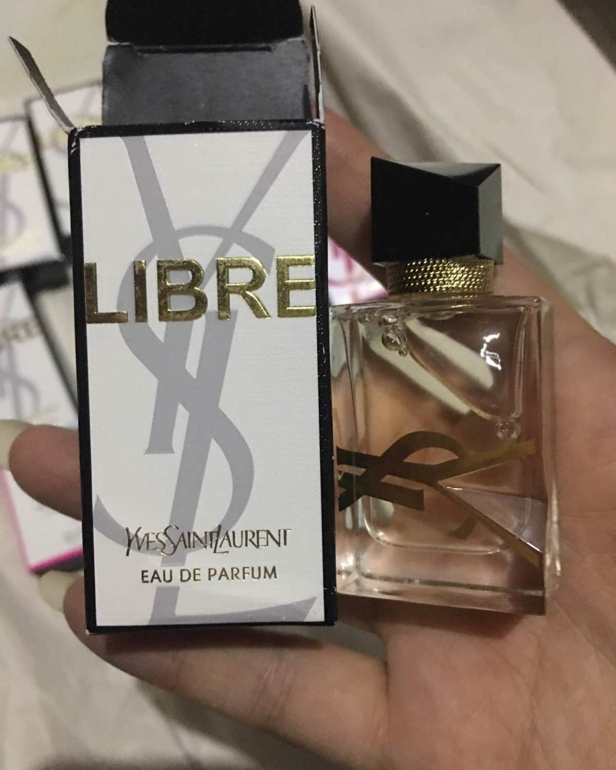 海淘圣罗兰香水中样tom ford口红中样等 今天终于到了点