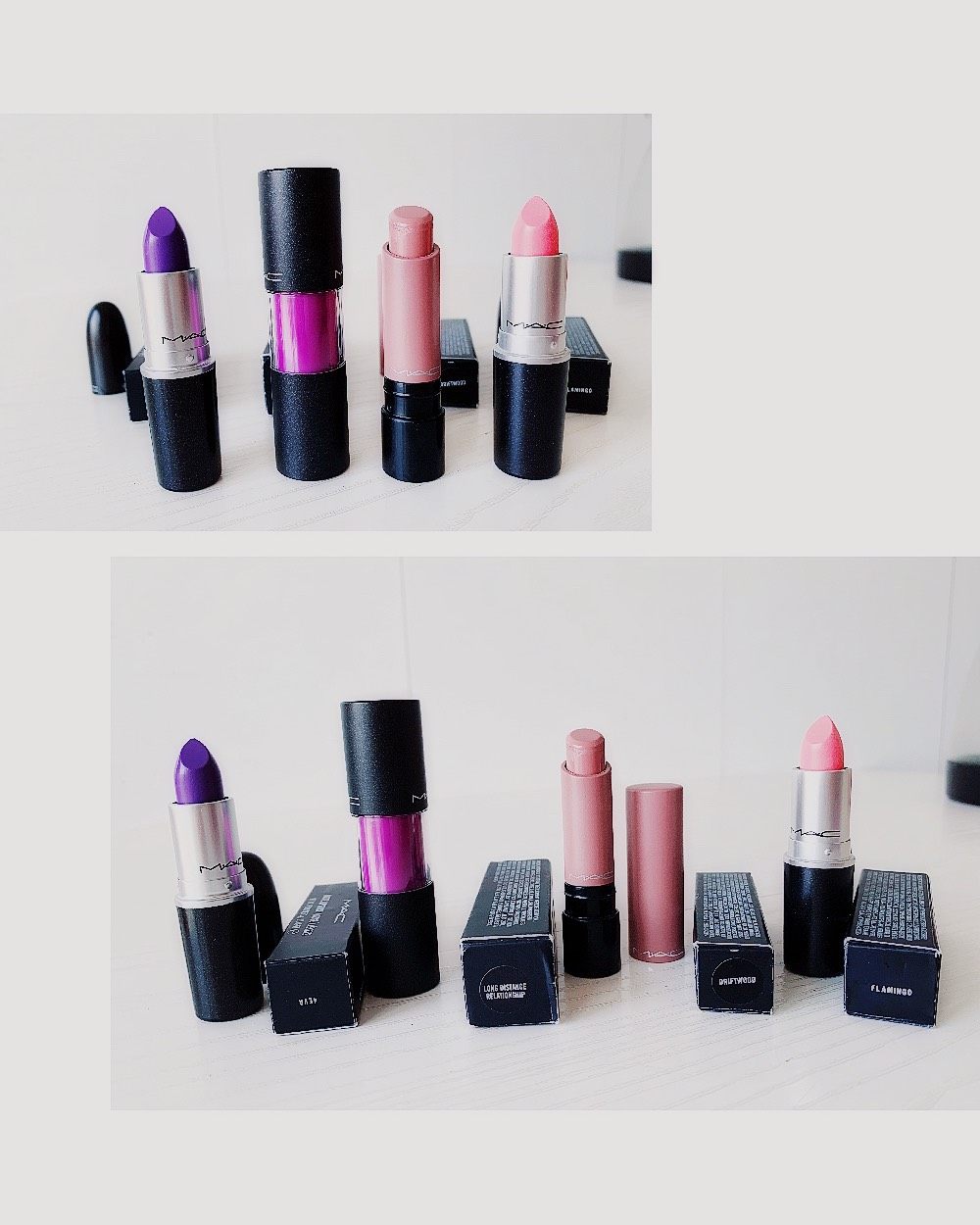 🌚MAC 赠品 口红💄试色🌘  哈哈哈新款不断的出  