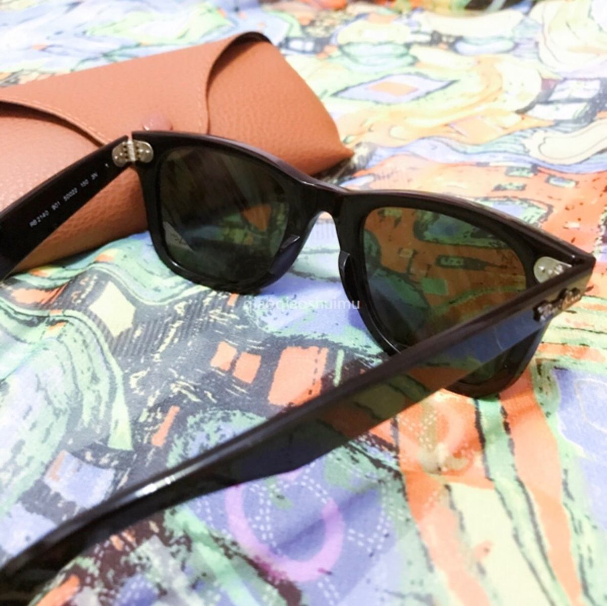 Ray-ban Wayfarer徒步旅行者太阳镜🕶️趴鼻别