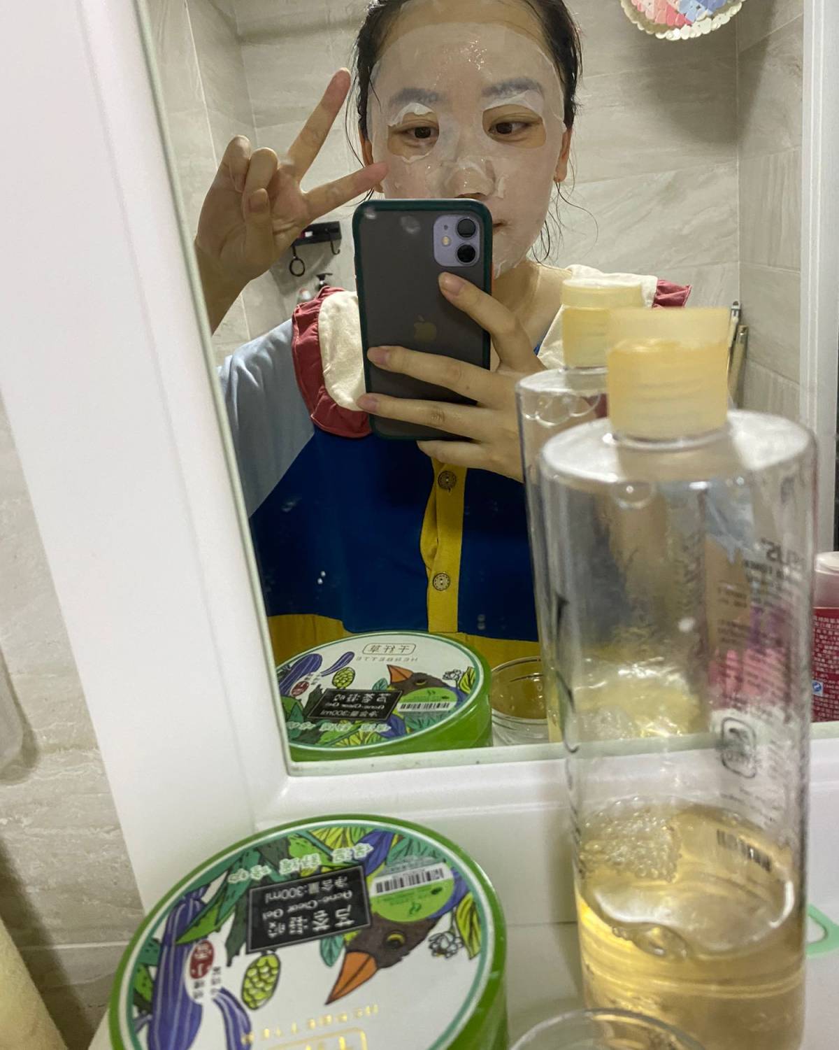 7天面膜挑战，第2天，三明面膜走起🌹 最近天气实在是太热了